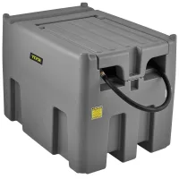 Depósito portátil de diésel 439,1l con bomba 12v y manguera 399,3cm