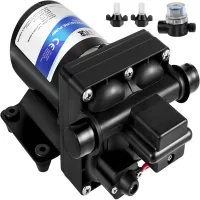 Bomba de agua 12 v autocebante, 11 l/min, presión 3,8 bar