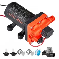 Bomba de agua 12v dc, 18,9 l/min, presión hasta 4,8 bar, autocebante