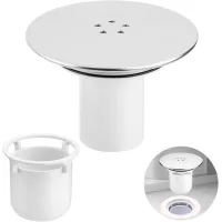 Tapa para desagüe de ducha, 95 mm/110 mm, sifón de ducha universal, reemplazo de la cubierta de desagüe de la ducha