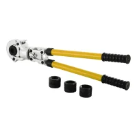 Alicates prensadores de tuberías contorno th16-32 mm, alicates de presión para tubos compuestos con 360° cabeza giratoria, alicate multicapa