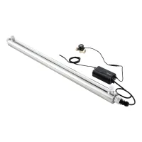 Purificador agua uv succebuy 56w 45,4 l/min,filtro versátil,acero inoxidable,carcasa de cuarzo,para casa