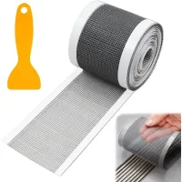Filtrado de cabello de ducha 10mx7cm, filtro de suelo para baños