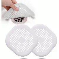 2 piezas de protección de desagüe, filtro de cubierta de desagüe de bañera, filtro de fregadero de cocina y baño