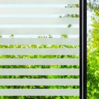 Película de protección de privacidad para ventanas 60 x 100 cm – película electrostática opaca – protección uv – rayada