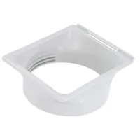 Acoplador de manguera de escape de aire acondicionado, diseño de rosca universal, adaptador de manguera de conducto de escape portátil de abs