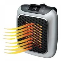 Calefactor de enchufe con mando a distancia, mini calefactor cerámico de 800 w, ahorro de energía, calefacción radiante