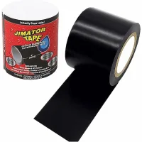 Cinta impermeable negra piezas de cinta impermeable cinta de silicona autofusionante cinta aislante y banda de sellado sellado que pega repara quasim