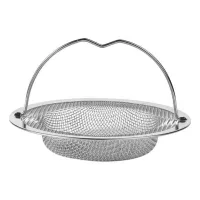 Juego de 2 coladores para fregadero de cocina - tapones para fregadero de cocina, coladores de acero inoxidable para fregadero de cocina, 11 x 2 cm,