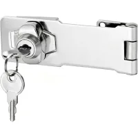 Cadenas de falleba con llaves idénticas, cerradura de cajón (10 cm)