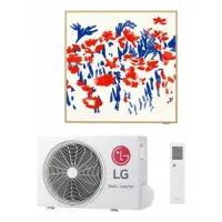 Aire acondicionado split de pared kit lg a12ga1.nse + a12ga1.u18 artcool gal. photo