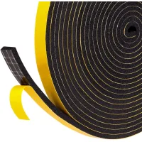 Cinta adhesiva de goma espuma para aislamiento de ventanas burlete para puerta de entrada rollo de mm x mm x m cinta de banda multifuncional