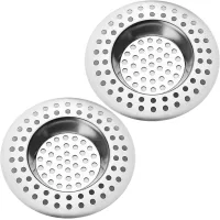 Pzs filtro de fregadero de cocina tamiz de lavabo en inox evita que el cabello flote fácil de limpiar drenaje rápido para fregadero de cocina baño