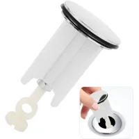 Tapón de lavabo pop-up de 40 mm, tapón de repuesto para lavabo de baño y cocina