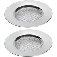 Lote de coladores de fregadero para ducha receptor de cabello del orificio de desagüe de fregaderos de bañera o cocina filtros de drenaje pulgadas cm
