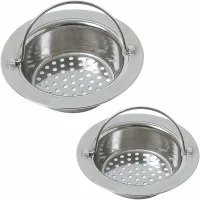 Filtros para fregadero de cocina limpiadores de tapón atrapa cabellos para fregaderos de cocina, desagües para fregadero de cocina, 2 piezas