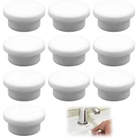 Tapones para bañera, lote de 10 tapones de sellado de silicona para desbordamiento de lavabo.