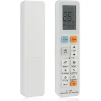 Control remoto universal para aire acondicionado compatible con midea toshiba haier daikin hitachi sharp sanyo hisense fujitsu función refrigeración