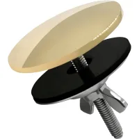 Dorado pieza cubre agujero para grifo cubierta de agujero de grifo de acero inoxidable buen sellado tapón de agujero de fregadero para preparar