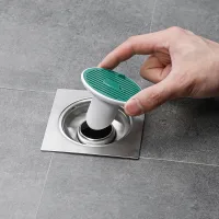 Colador de fregadero - plástico - para fregaderos de cocina y baño - 1 pieza - verde