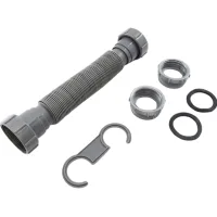 Kit de plomería para cocina y baño, kit de desagüe de fregadero ajustable debajo del fregadero, instalación fácil y completa