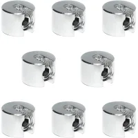 Pinza de bloqueo de acero inoxidable v4a - pinza de cable (4 mm, 8 piezas)