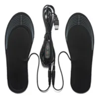 Plantillas calefactables usb unisex, ideales para deportes al aire libre como la caza, el esquí y el senderismo negras, tallas 35-40
