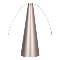 Ventilador anti-moscas multifuncional para exteriores, dorado, con conexión (alimentado por batería).