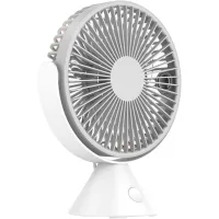 Ventilador portátil para camping, se puede colgar o colocar, también es adecuado para uso en la oficina gracias a su carga usb.