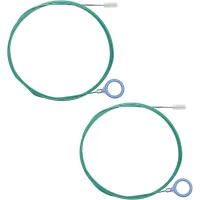 Juego de 2 cepillos de limpieza de techo solar de coche, cepillos de drenaje flexibles, mangueras de limpieza de techo solar, cepillos de limpieza