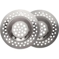 Tapón de colador para fregadero de cocina de acero inoxidable, protector de drenaje de 70 mm de diámetro.