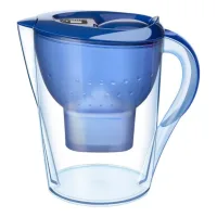 Purificador de agua de cocina - azul, filtro de agua de carbón activado, purificador de agua, sistema de filtración de agua alcalina, filtro de agua a