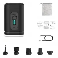 Bomba de vacío eléctrica inalámbrica portátil para bolsas de almacenamiento al vacío - recargable por usb - diseño compacto