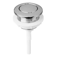 Botón de descarga del inodoro, botón de descarga de 38 mm, botón del tanque de agua, pieza de baño estándar