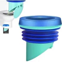 Junta de sellado universal para borde de inodoro de 100-110 mm, sello de borde a prueba de olores, sello de goma a prueba de olores para baño.