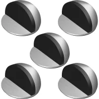 5 piezas topes de puerta, tope puerta adhesivo para todos los pisos duros, asegurar la protección de nuestras puertas y paredes