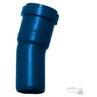 Codo bampi de 30 grados para desagües silenciosos de 110 mm