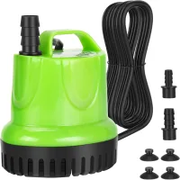 Bomba sumergible, adecuada para fuentes de acuario, piscinas hidropónicas, peceras, 25w 1200l/h, anti-quemaduras en seco