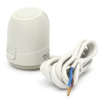 Colector actuador de calefacción eléctrica nc de 230 v para sistemas de calefacción por suelo radiante
