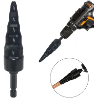 Kit de perforación de tubos de cobre para mangueras de aire acondicionado, 5 en 1, 3/4, 5/8, 1/2, 3/8 y 1/4