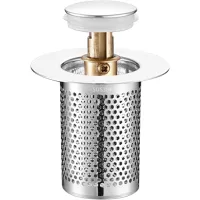 Tapón de desagüe del lavabo | tapón del lavabo del baño | tapón de repuesto para lavabo, sifón antiatasco, adecuado