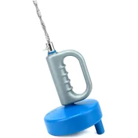 Desatascador de desagües - 10 m x 6 mm - barrena espiral para desagües de bañera y fregaderos de cocina