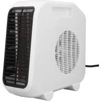 Calefactor eléctrico pequeño genérico, 2 modos de calefacción, dispositivo de calentamiento rápido, mini calefactor portátil para casa o oficina, 1800