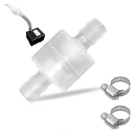 Válvula de retención unidireccional de pvdf resistente al ozono de 1/4 y 6 mm, válvula de retención de microdiafragma de plástico para jacuzzi.