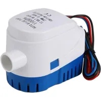 Bomba de achique para barcos de 12 v y 1100 gph, sumergible y automática para vehículos recreativos marinos con interruptor de flotador.
