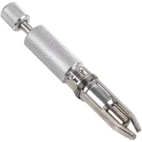 Herramienta de limpieza para pipas de tabaco de acero inoxidable, 3 cuchillas ajustables, removedor de escariador de carbón, adecuado para pipas de fu