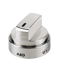 Perilla de control del quemador de la cocina compatible con placas de cocción/hornos