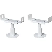 Juego de 2 pies de radiador de aluminio, altura regulable de 8 a 13 cm, estilo arquitectónico tradicional, resistente a la sal y a la niebla para radi
