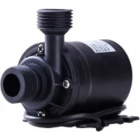 Bomba de agua sumergible sin escobillas de 12 v cc, 800 l/h, 5 m, para sistema de circulación de agua solar en piscinas y fuentes