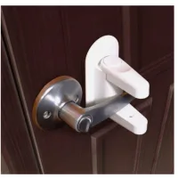 Tope de puerta para niños blanco (1 unidad) - cerraduras para manija/puerta - seguridad